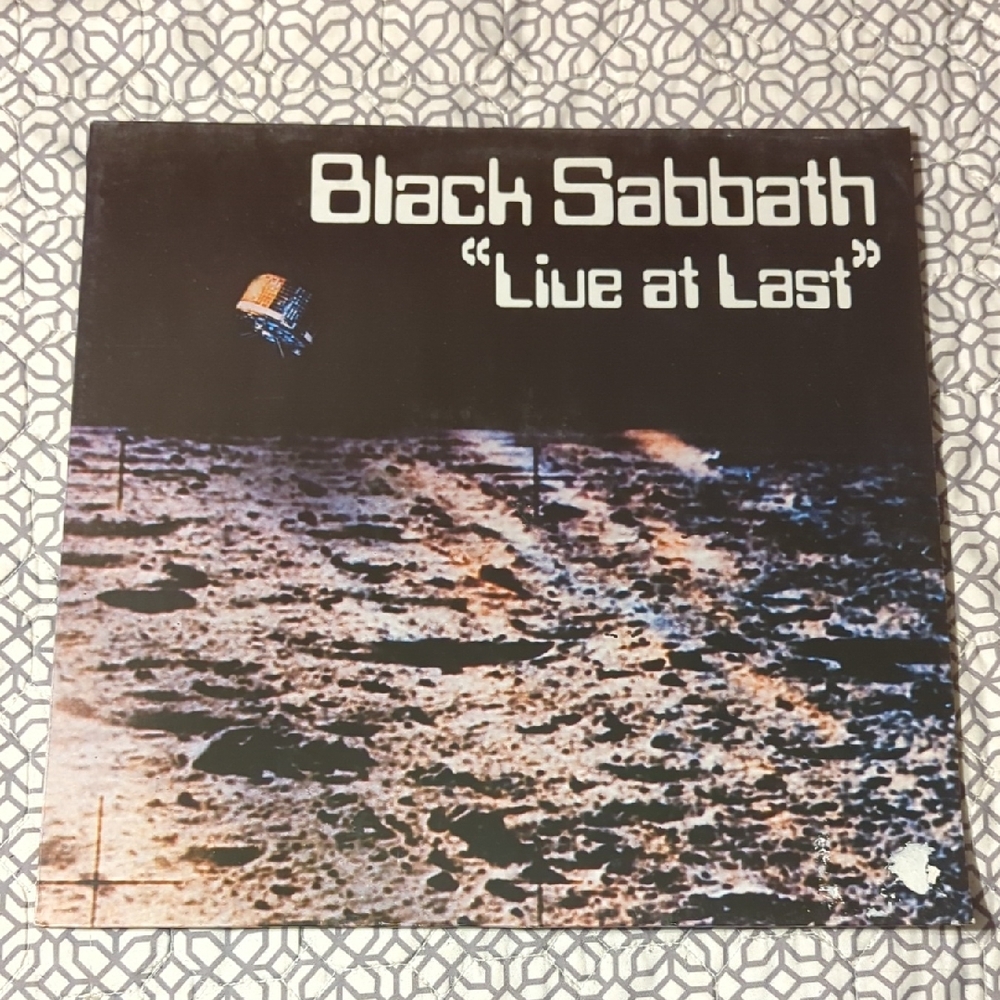 Black Sabbath 'Live at Last' Vinyl Record
